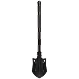 MULTI-PURPOSE 8 IN 1 SURVIVAL SHOVEL - BLACK