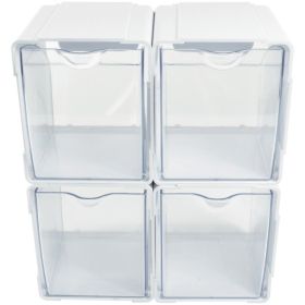 4PK INTRLKING TILT BIN