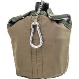 1QT ALUM CANTEEN W COVER + CUP