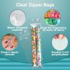 Pack of 1000 Clear Zipper Bags 2 x 8. Seal Top Polyethylene Bags 2x8. Thickness 2 mil. Plastic Poly Bags for Packing and Storing. Ideal for Industrial