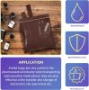 Amber Zip Bags 12x12 Inch Size. Pack of 100 Brown Plastic Zip Bags. Resealable Plastic Bags for Electronics & Light-Sensitive Products. 3 Mil Thick Re