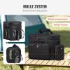 VEVOR Cooler Bag, 20L Insulated Lunch Bag with Molle Design and Multi-Pocket, 600D Cooler Lunch Box with Removable Storage Bags