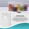 Pack of 1000 Clear Zipper Bags 3 x 6. Seal Top Polyethylene Bags 3x6. Thickness 2 mil. Plastic Poly Bags for Packing and Storing. Ideal for Industrial
