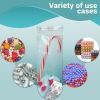 Pack of 1000 Clear Zipper Bags 3 x 6. Seal Top Polyethylene Bags 3x6. Thickness 2 mil. Plastic Poly Bags for Packing and Storing. Ideal for Industrial