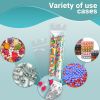 Pack of 1000 Clear Zipper Bags 2 x 8. Seal Top Polyethylene Bags 2x8. Thickness 2 mil. Plastic Poly Bags for Packing and Storing. Ideal for Industrial