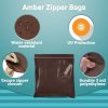 Pack of 1000 Zipper Bags 12 x 12. Seal Top Plastic Bags 12x12. Opaque Poly Packing Bags for Storing and Transporting; 3 mil. Ideal for Electronics; La
