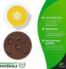 Amber Zip Bags 8 x 8; Brown Poly Zip Bags for Storage 100 Pack; Water-Resistant Plastic Bags Resealable 3 Mil; Durable Poly Zipper Bags; Heavy Duty Po