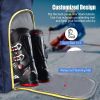 50L Blue Travel Ski Backpack for ski helmets, goggles, gloves