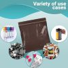 Pack of 1000 Zipper Bags 12 x 12. Seal Top Plastic Bags 12x12. Opaque Poly Packing Bags for Storing and Transporting; 3 mil. Ideal for Electronics; La
