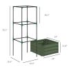 Garden Bed, Flower shelf,Wood Planter Box